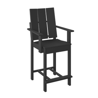 Amish Polybird Counter Height Modern Dining Chair