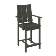 Amish Polybird Counter Height Modern Dining Chair