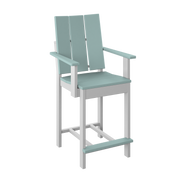 Amish Polybird Counter Height Modern Dining Chair