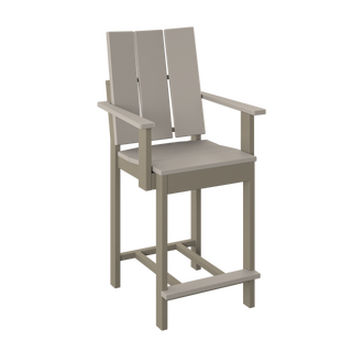 Amish Polybird Counter Height Modern Dining Chair