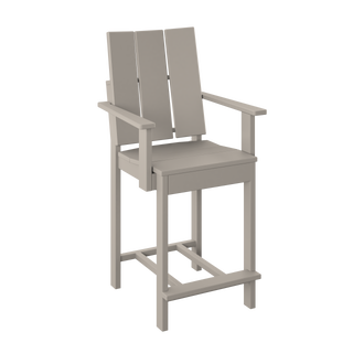 Amish Polybird Counter Height Modern Dining Chair