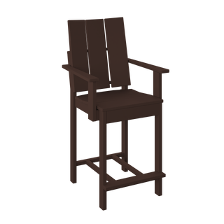 Amish Polybird Counter Height Modern Dining Chair