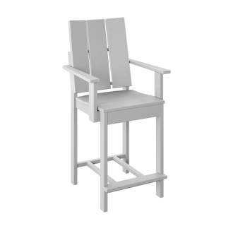 Amish Polybird Counter Height Modern Dining Chair