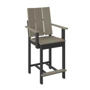 Amish Polybird Counter Height Modern Dining Chair