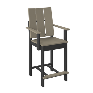Amish Polybird Counter Height Modern Dining Chair