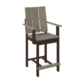 Amish Polybird Counter Height Modern Dining Chair