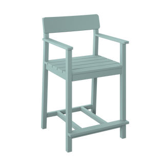 Amish Polybird Counter Height Club Bar Stool