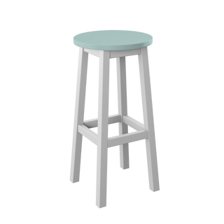 Amish Polybird Round Bar Stool