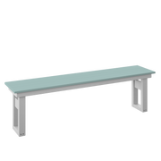 Amish Polybird Modern Dining Bench
