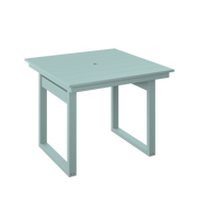 Amish Polybird Modern Square Dining Table