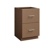 Bluestone Poly 2 Drawer Flat Panel Cabinet 24