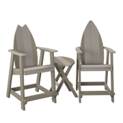 Amish Polybird Surfboard Balcony Set