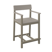 Amish Polybird Counter Height Club Bar Stool
