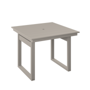 Amish Polybird Modern Square Dining Table
