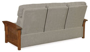 Amish Stockton Wallhugger Sofa Recliner