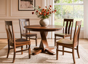 Amish Dakota Pedestal Table
