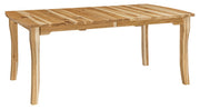 Amish Tranquil Wave Leg Table
