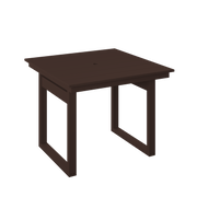 Amish Polybird Modern Square Dining Table