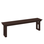 Amish Polybird Modern Dining Bench