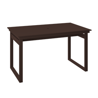 Amish Polybird Modern Square Counter Height Table