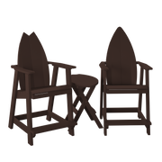 Amish Polybird Surfboard Balcony Set