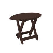 Amish Polybird  Surfboard Folding End Table