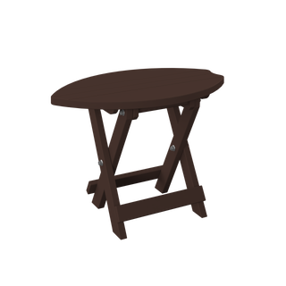 Amish Polybird  Surfboard Folding End Table