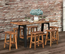 Amish Kings Bridge Pub Table Set