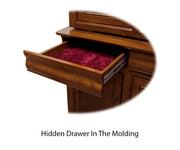 Amish Williams 8 Drawer Dresser with Mirror