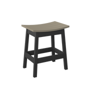 Amish Polybird Saddle Stool