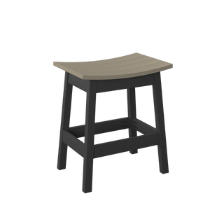 Amish Polybird Saddle Stool
