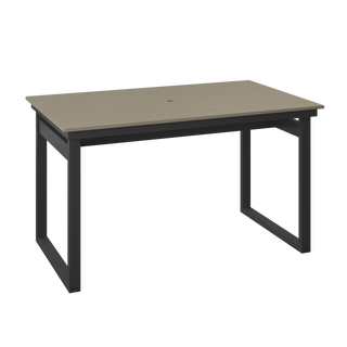 Amish Polybird Modern Square Counter Height Table
