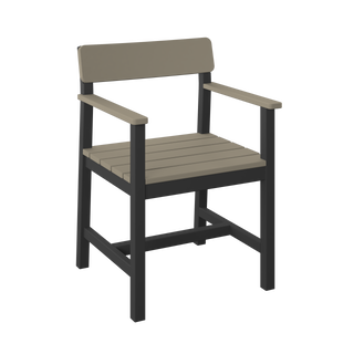Amish Polybird Club Dining Chair
