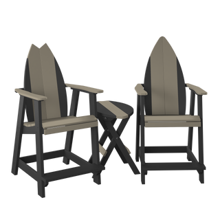 Amish Polybird Surfboard Balcony Set