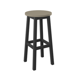 Amish Polybird Round Bar Stool