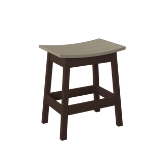 Amish Polybird Saddle Stool