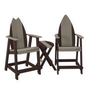 Amish Polybird Surfboard Balcony Set