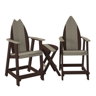Amish Polybird Surfboard Balcony Set