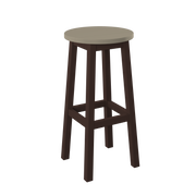 Amish Polybird Round Bar Stool