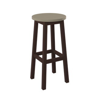Amish Polybird Round Bar Stool