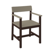 Amish Polybird Club Dining Chair