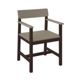 Amish Polybird Club Dining Chair