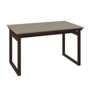 Amish Polybird Modern Square Counter Height Table