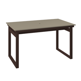 Amish Polybird Modern Square Counter Height Table
