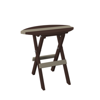 Amish Polybird  Surfboard Balcony End Table