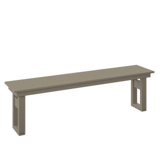 Amish Polybird Modern Dining Bench