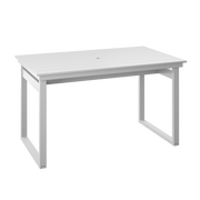 Amish Polybird Modern Square Counter Height Table