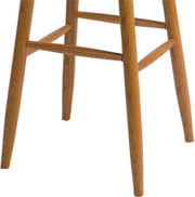 Amish Bent Paddle Swivel Barstool
