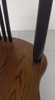 SEATING: Country Sheaf Swivel Barstool in Oak