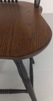 SEATING: Country Sheaf Swivel Barstool in Oak
